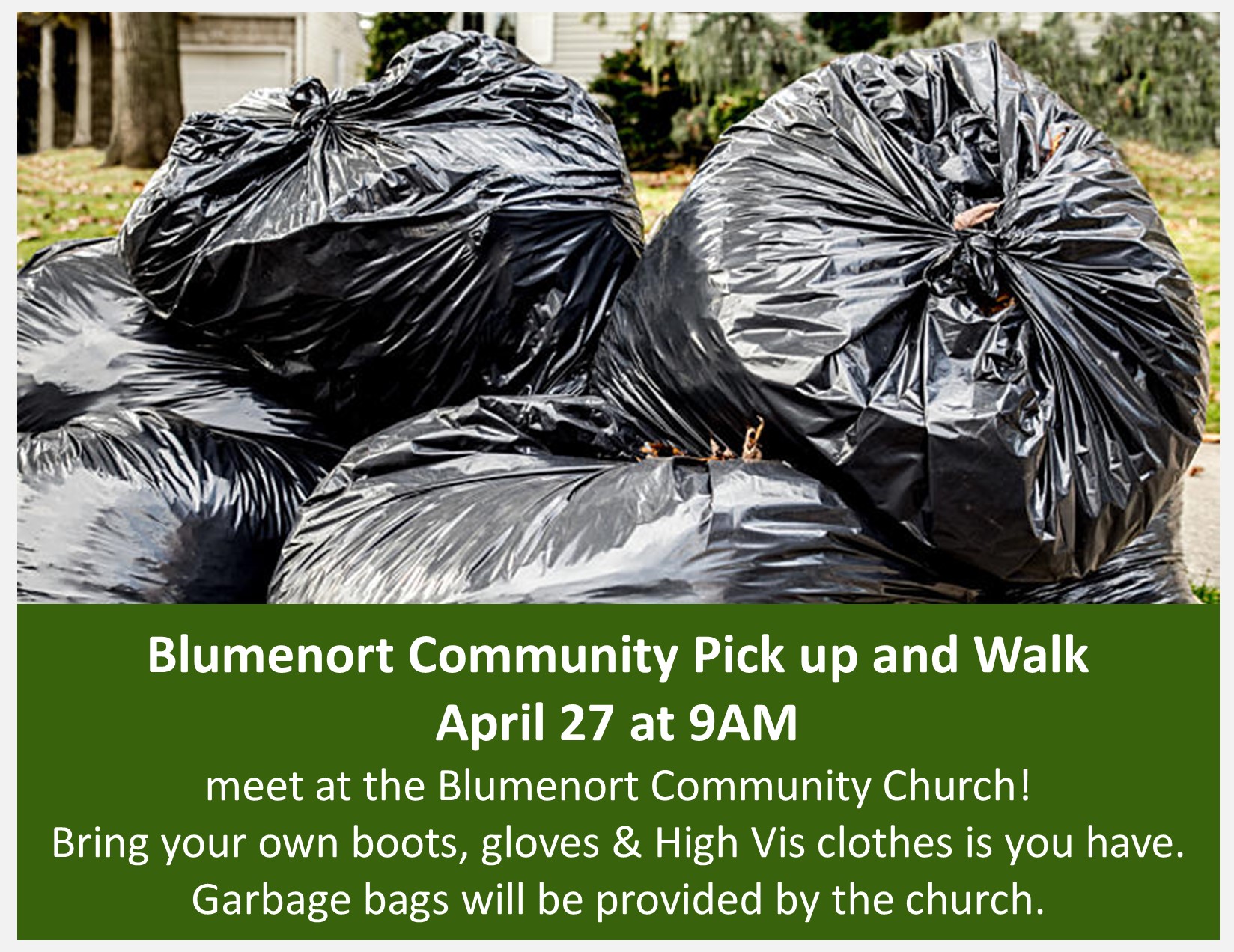 Image of Blumenort Annual Spring Community Clean