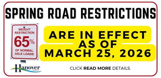 Image of 2026 Spring Road Restrictions are in effect
