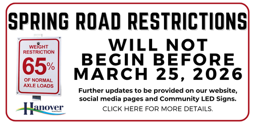 Image of 2026 Spring Road Restrictions
