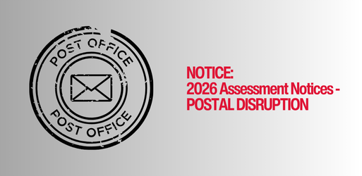 Image of NOTICE: 2026 Assessment Notices - POSTAL DISRUPTION