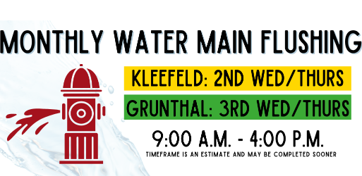 Image of Water Main Flushing - Kleefeld/Grunthal